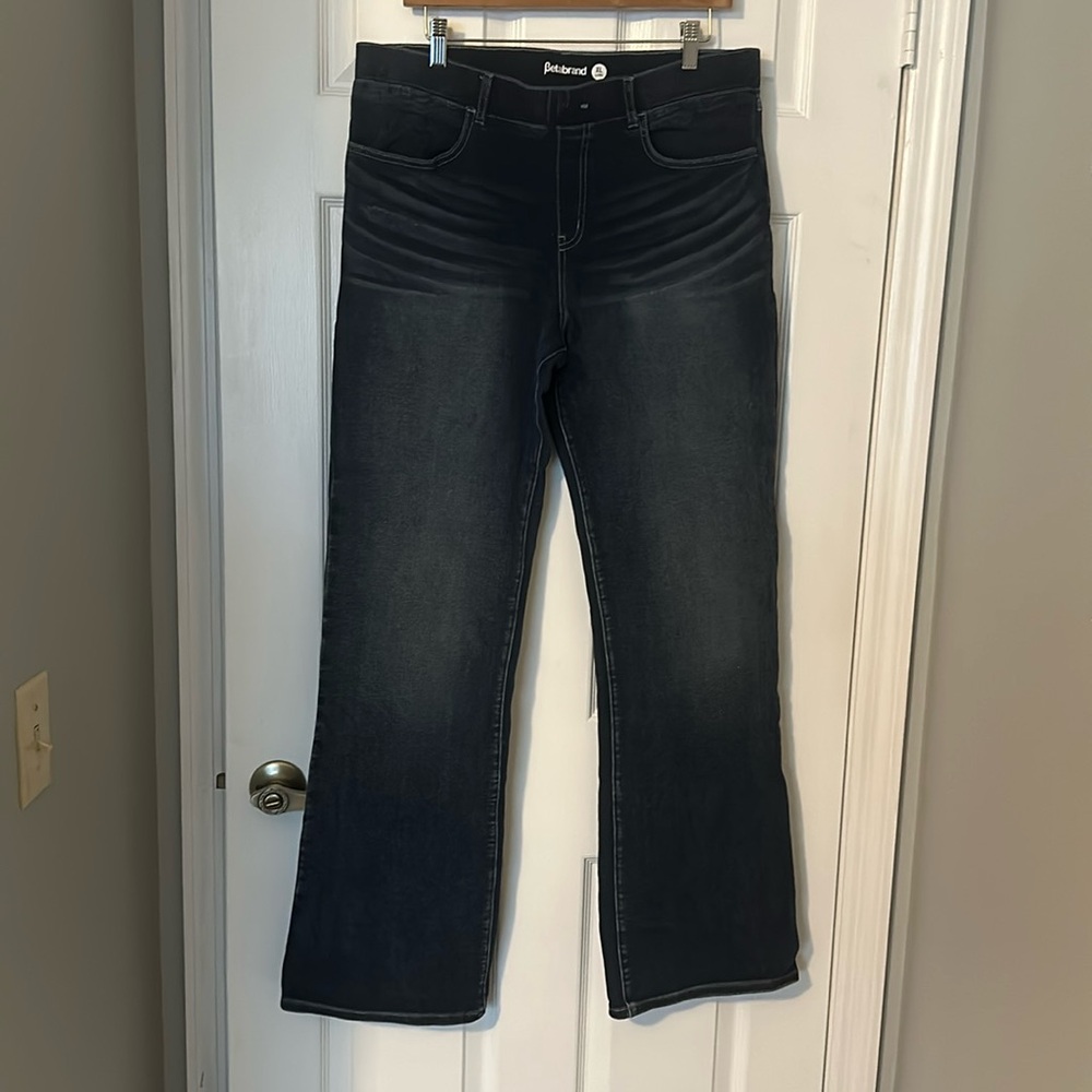 Betabrand jeans, worn once, size L LONG